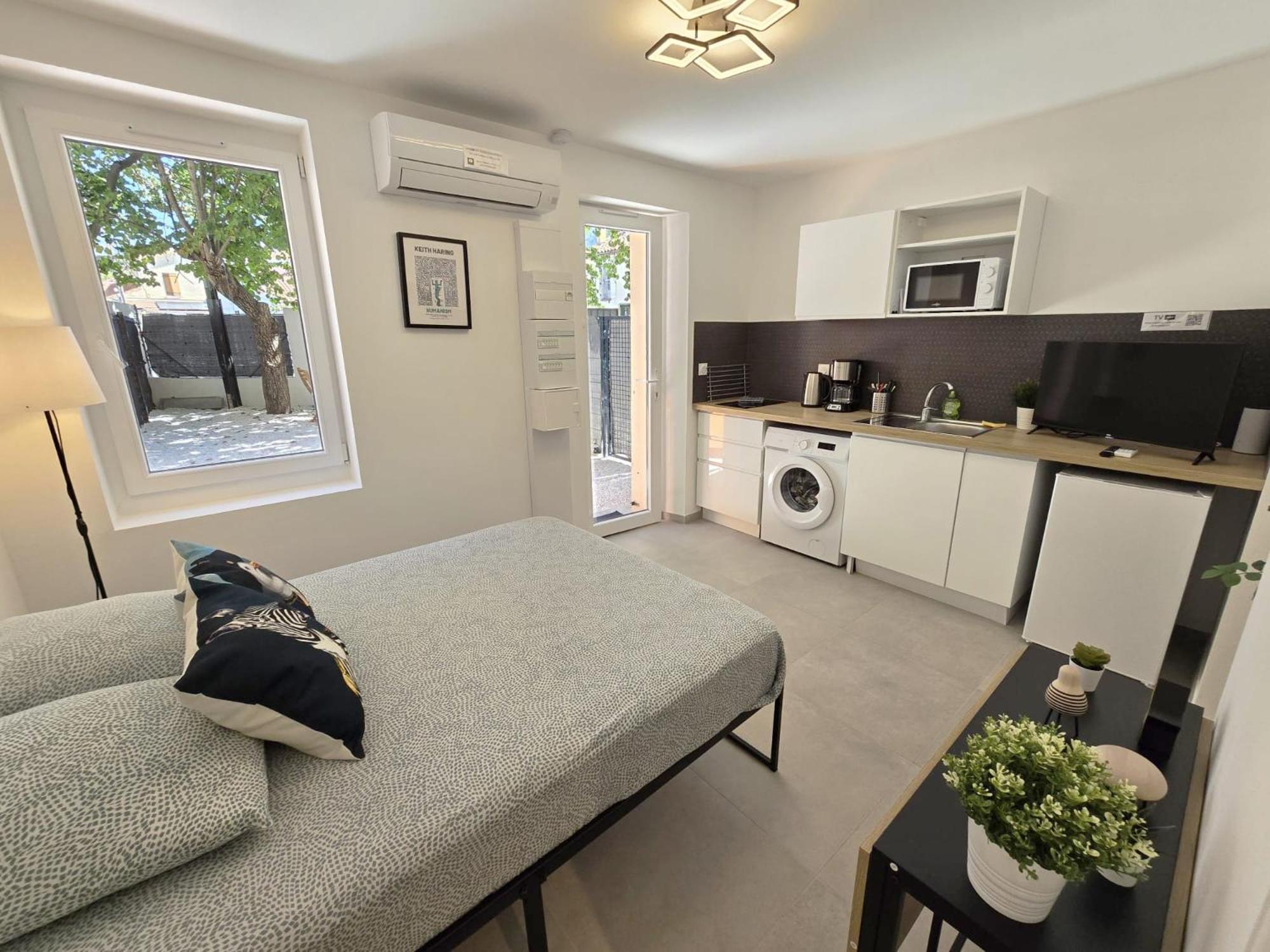 Gregbnb - Studio 17M2 - Terrasse - Clim - Ouest - 4 Toulon Ngoại thất bức ảnh